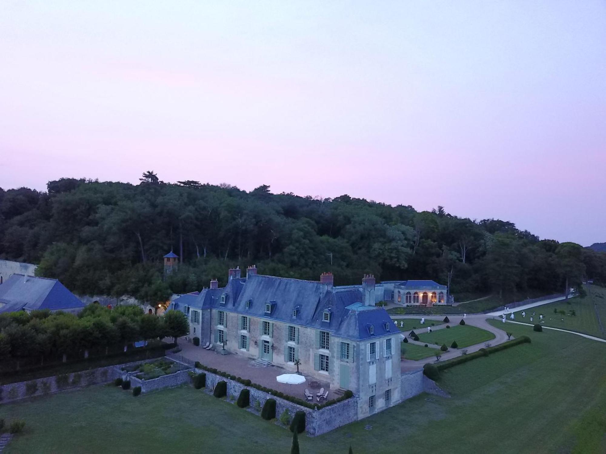 Gite Du Chateau D'Hodebert Saint-Paterne-Racan Exteriör bild