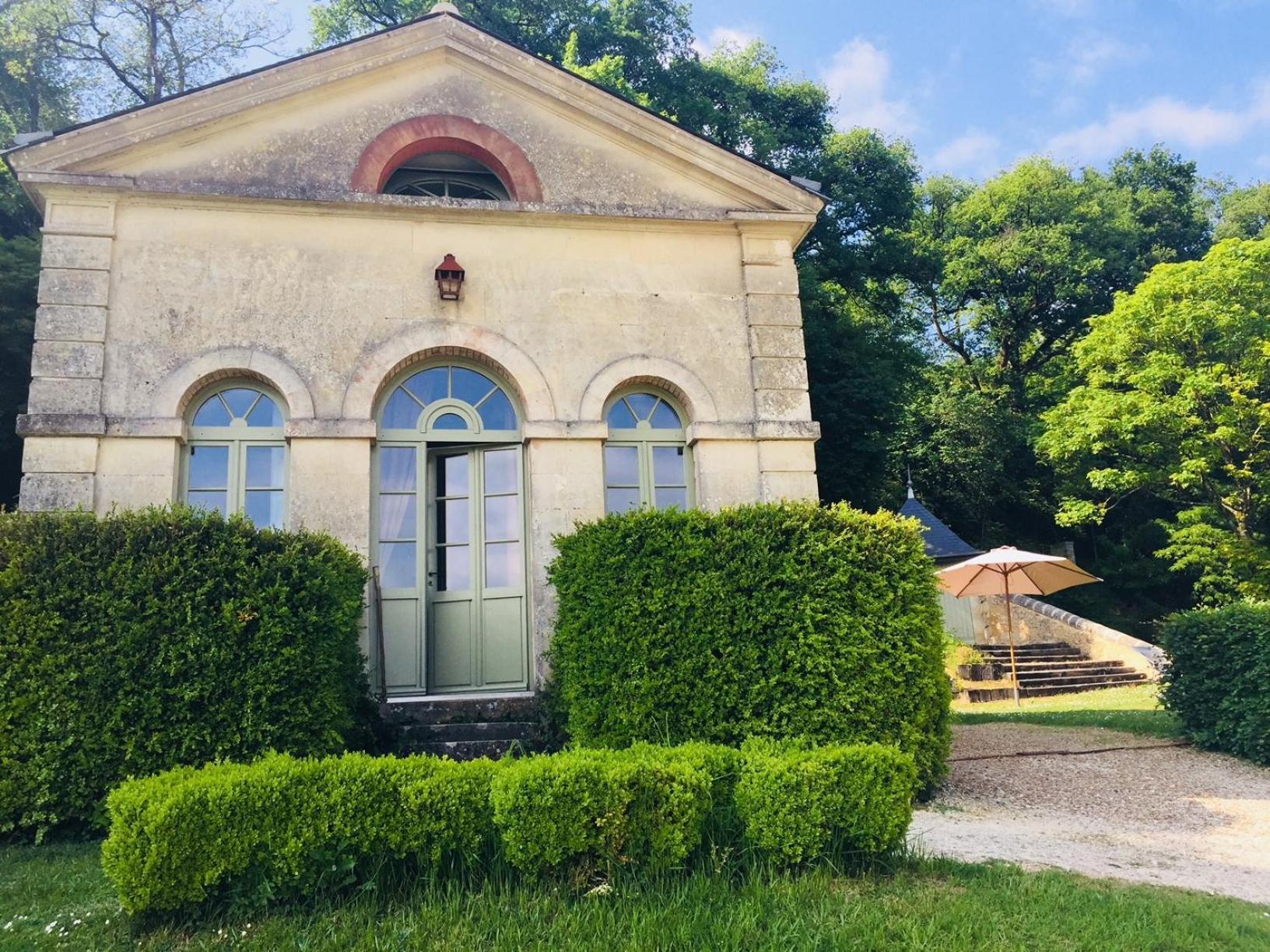 Gite Du Chateau D'Hodebert Saint-Paterne-Racan Exteriör bild